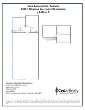 3309 Miraloma Ave, Anaheim, CA à louer Plan de site– Image 1 sur 1