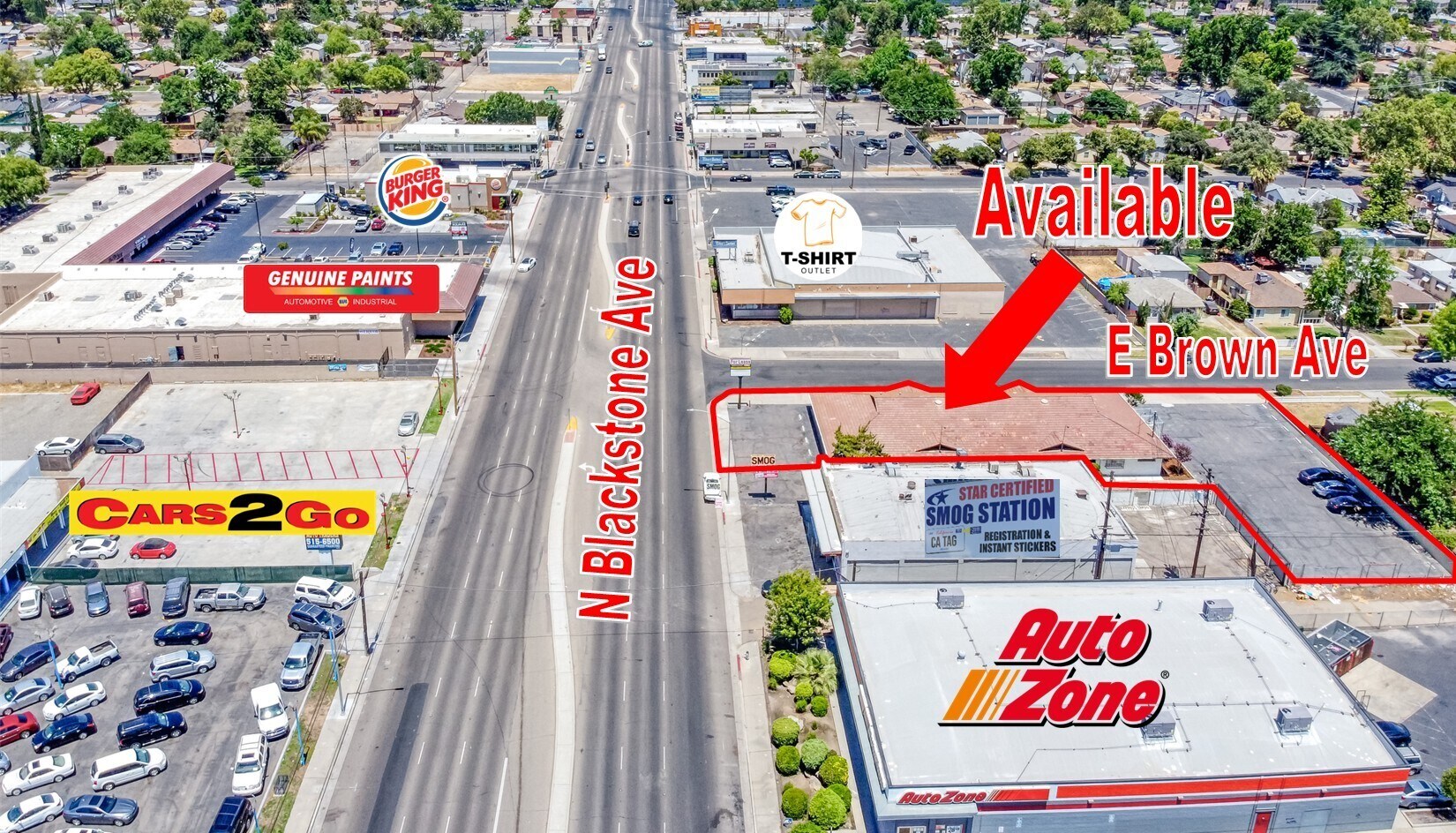 2632-2640 N Blackstone Ave, Fresno, CA à louer Photo principale– Image 1 sur 18