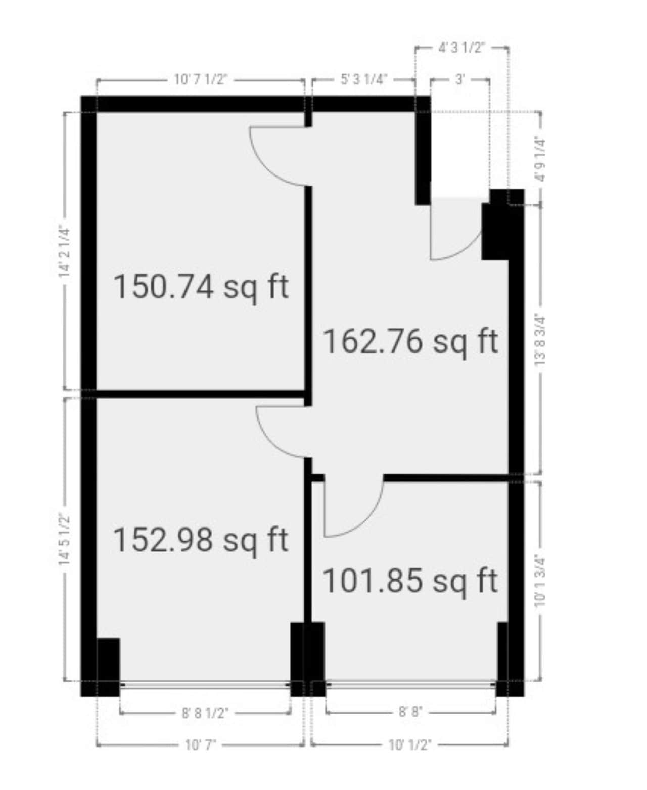 120 Eglinton Ave E, Toronto, ON à louer Plan d’étage– Image 1 sur 1