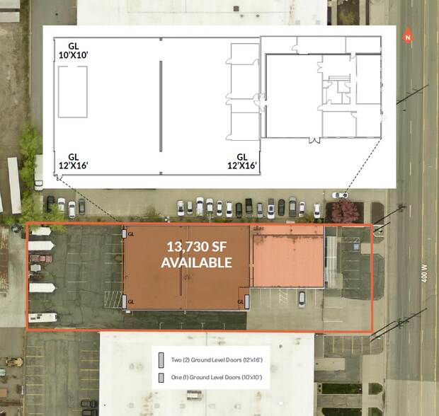 633 N 400 W, Salt Lake City, UT à louer - Photo de l’immeuble – Image 3 sur 4