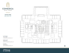 1717 Main St, Dallas, TX à louer Plan d’étage– Image 1 sur 1