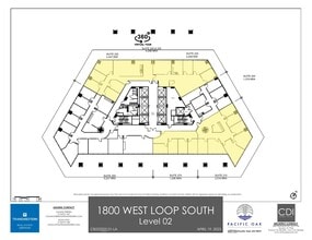 1800 West Loop S, Houston, TX à louer Plan d’étage– Image 1 sur 1