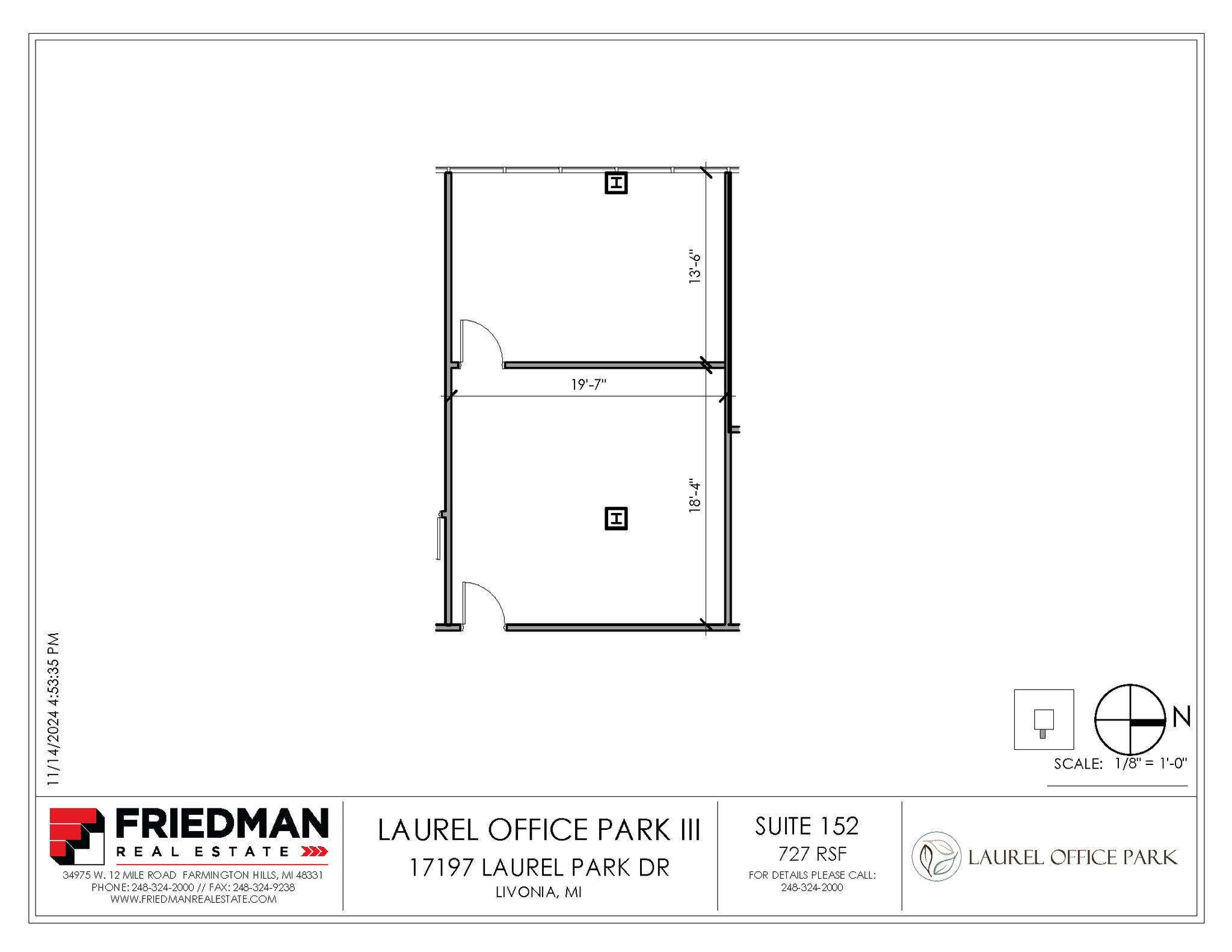 17197 N Laurel Park Dr, Livonia, MI à louer Photo de l’immeuble– Image 1 sur 2