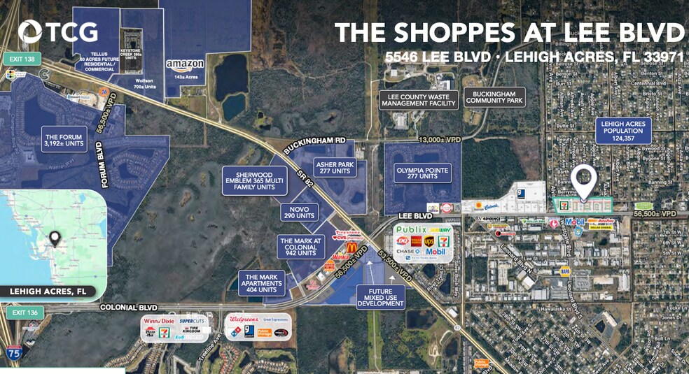 5546 Lee Blvd, Lehigh Acres, FL à vendre - Photo de l’immeuble – Image 3 sur 4