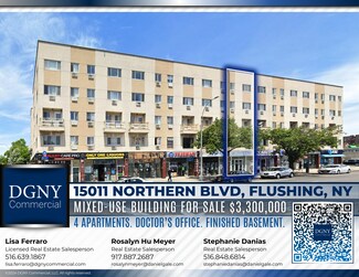 Plus de détails pour 15011 Northern Blvd, Flushing, NY - Logement à vendre