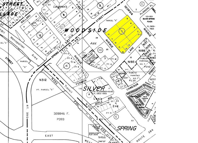 8750 Georgia Ave, Silver Spring, MD à louer - Plan cadastral – Image 3 sur 139