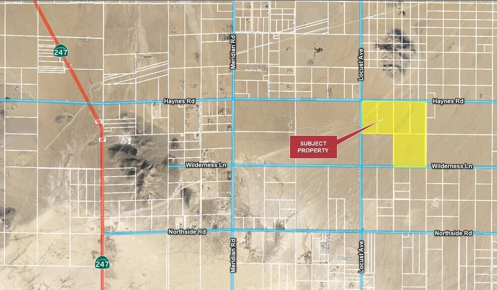 Haynes Rd, Lucerne Valley, CA à vendre - Photo principale – Image 1 sur 2