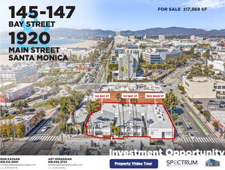 Plus de détails pour 145-147 Bay St, Santa Monica, CA - Bureau à vendre