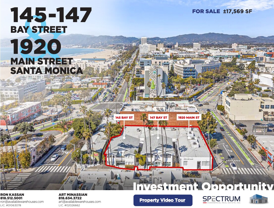 145-147 Bay St, Santa Monica, CA à vendre Photo de l’immeuble– Image 1 sur 35