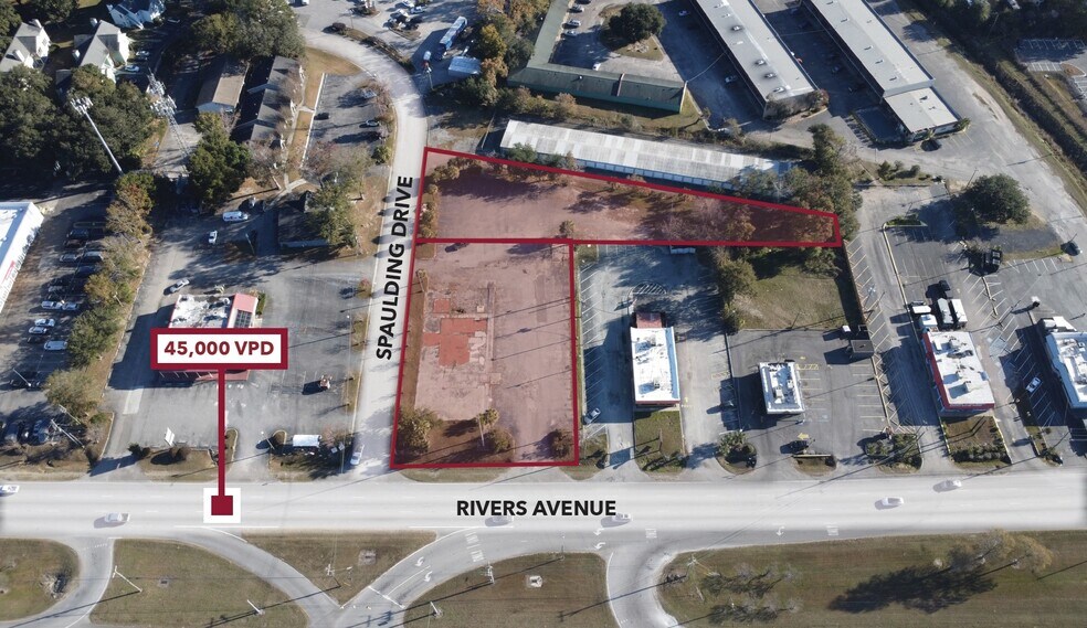 6176 Rivers Ave, North Charleston, SC à vendre - Photo de l’immeuble – Image 2 sur 4