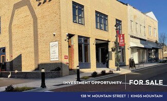 Plus de détails pour 138 W Mountain St, Kings Mountain, NC - Local commercial à vendre
