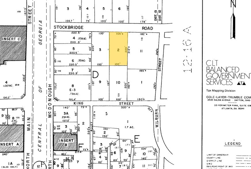 112 Stockbridge Rd, Jonesboro, GA à vendre - Plan cadastral – Image 3 sur 5