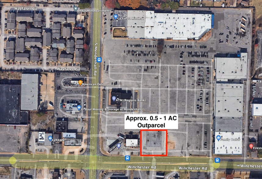5364 Winchester Rd, Memphis, TN à louer - Plan de site – Image 2 sur 9