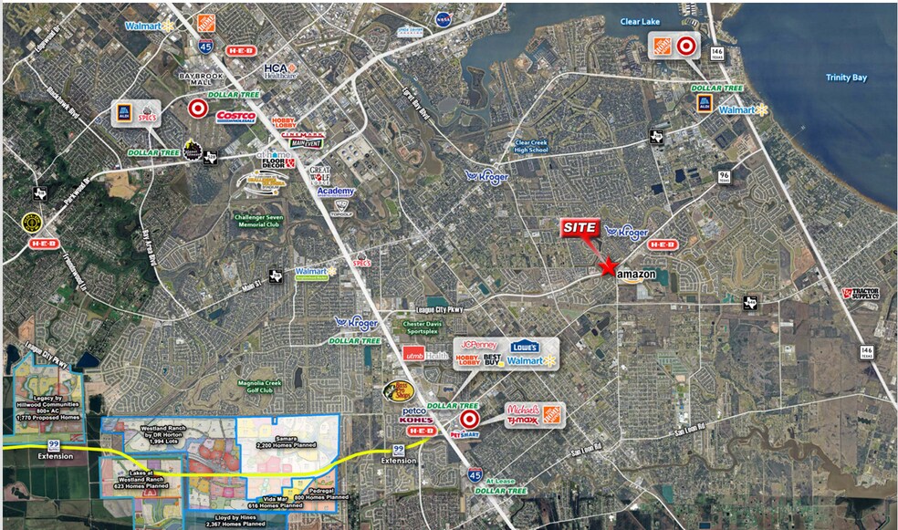 SH 96 & FM 270, League City, TX à vendre - Photo de l’immeuble – Image 3 sur 5