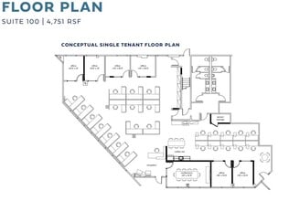 5816 Dryden Pl, Carlsbad, CA à louer Plan d’étage– Image 2 sur 3