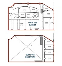 901 W Alameda Ave, Burbank, CA à louer Plan d’étage– Image 1 sur 1