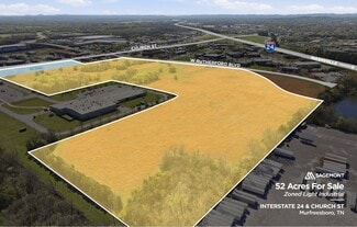 Plus de détails pour Interstate 24 & Church St, Murfreesboro, TN - Terrain à vendre