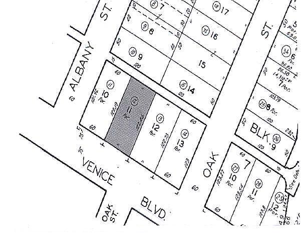 915 Venice Blvd, Los Angeles, CA à vendre - Plan cadastral – Image 2 sur 8