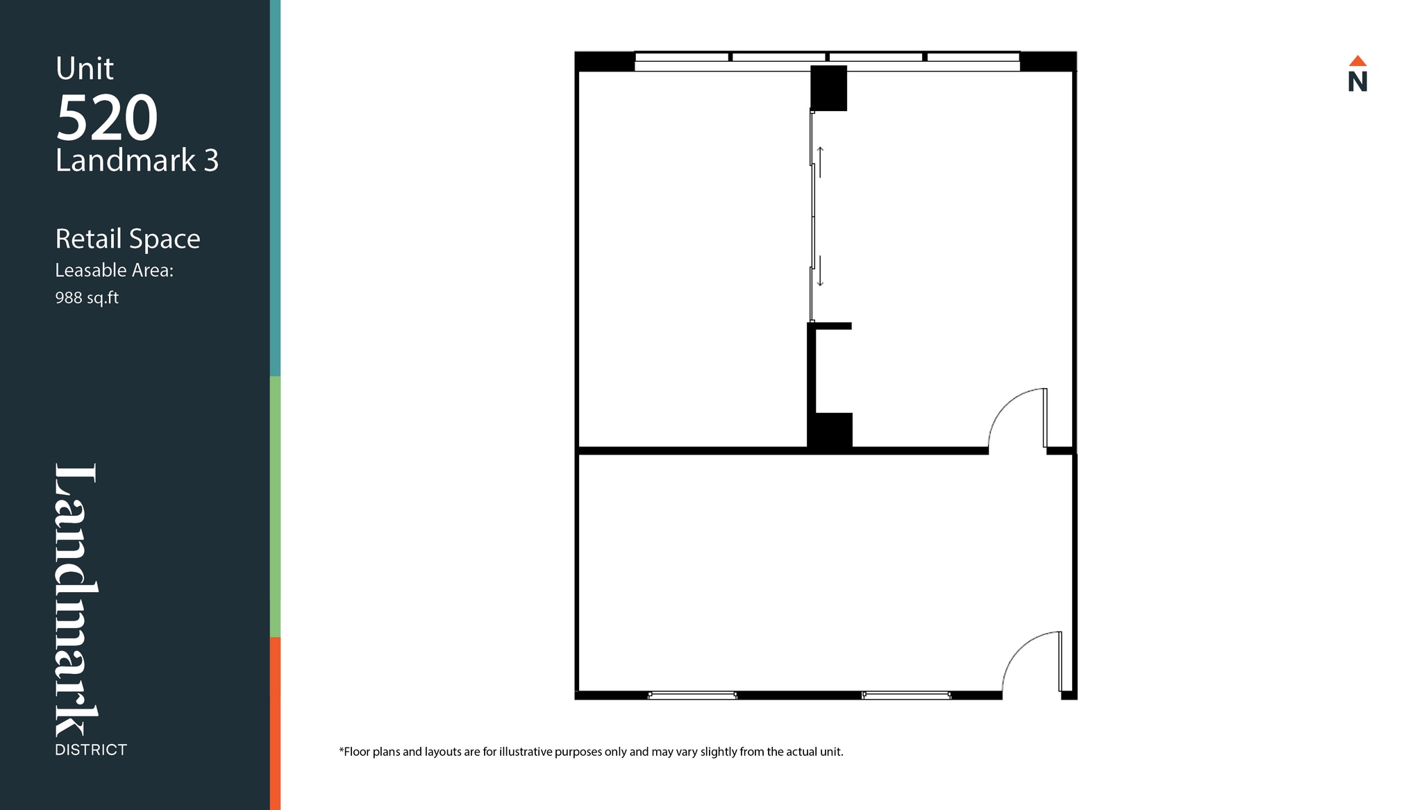 1700 Dickson Av, Kelowna, BC à louer Plan d’étage– Image 1 sur 1