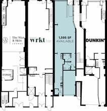 1015-1021 W Lake St, Chicago, IL à louer Plan d’étage– Image 1 sur 1