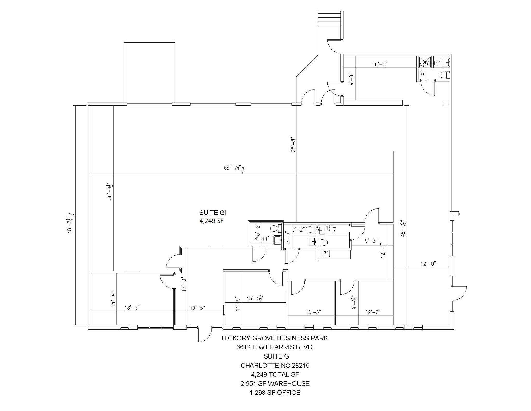 6612 E WT Harris Blvd, Charlotte, NC à louer Autre– Image 1 sur 1