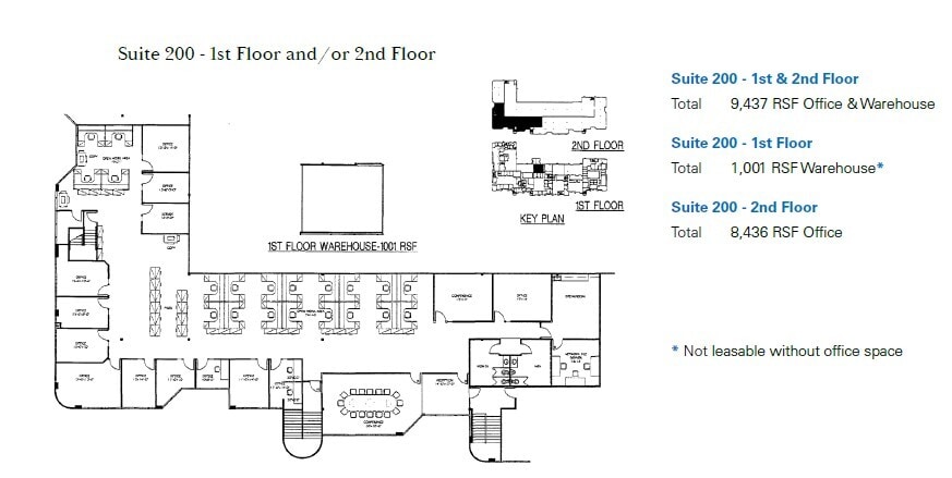 20000 Mariner Ave, Torrance, CA à louer Plan d’étage– Image 1 sur 1