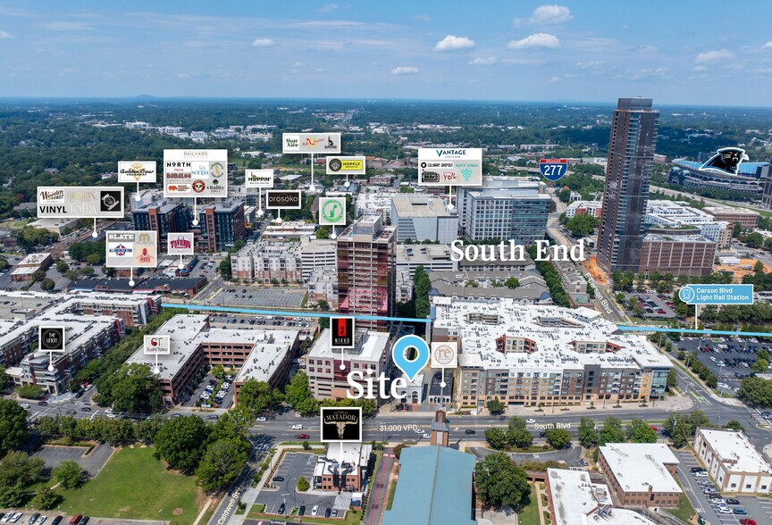 1212 South Blvd, Charlotte, NC à louer - Photo de l’immeuble – Image 3 sur 3