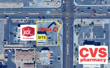 4301 W Thomas Rd, Phoenix, AZ - Vue aérienne vue de carte - Image1