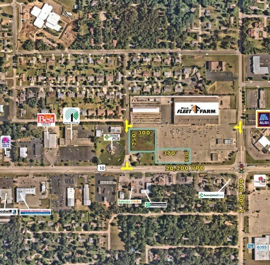 5590 US Highway 10 E, Stevens Point, WI à louer Photo de l’immeuble– Image 1 sur 2