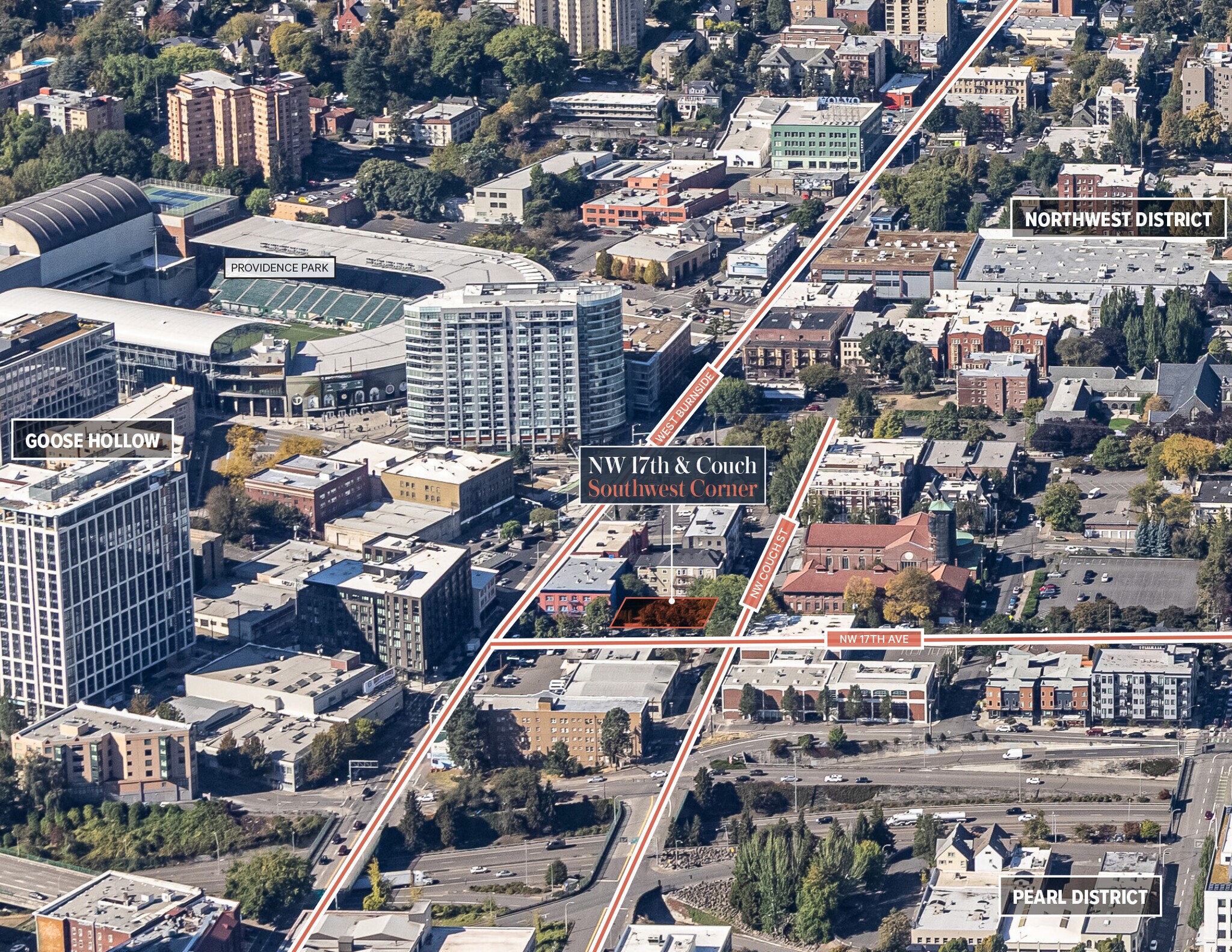 17th & Couch St, Portland, OR à vendre Aérien– Image 1 sur 6