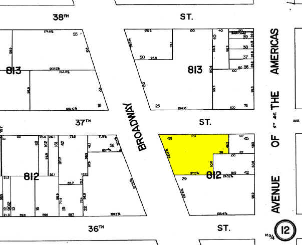 1370 Broadway, New York, NY à louer - Plan cadastral – Image 3 sur 5