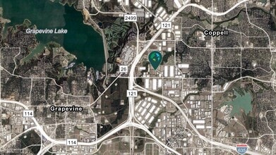 621 S Royal Ln, Coppell, TX - VUE AÉRIENNE  vue de carte
