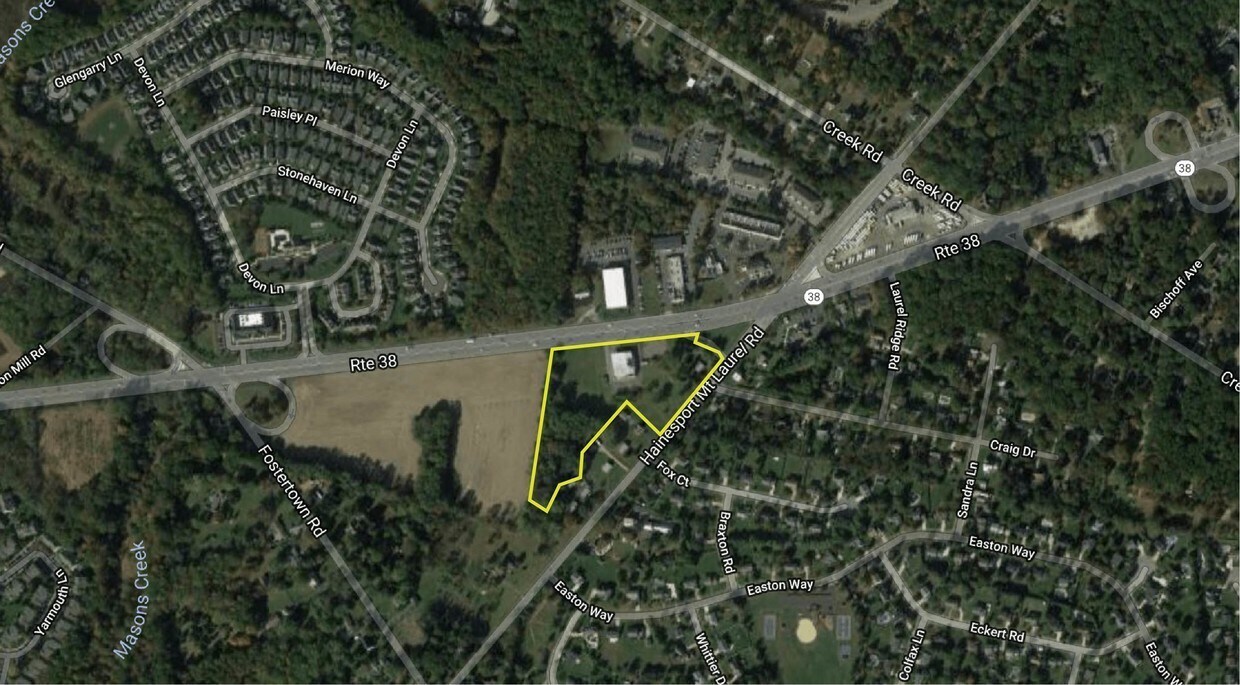 1288 Route 38, Hainesport, NJ à vendre Photo de l’immeuble– Image 1 sur 2
