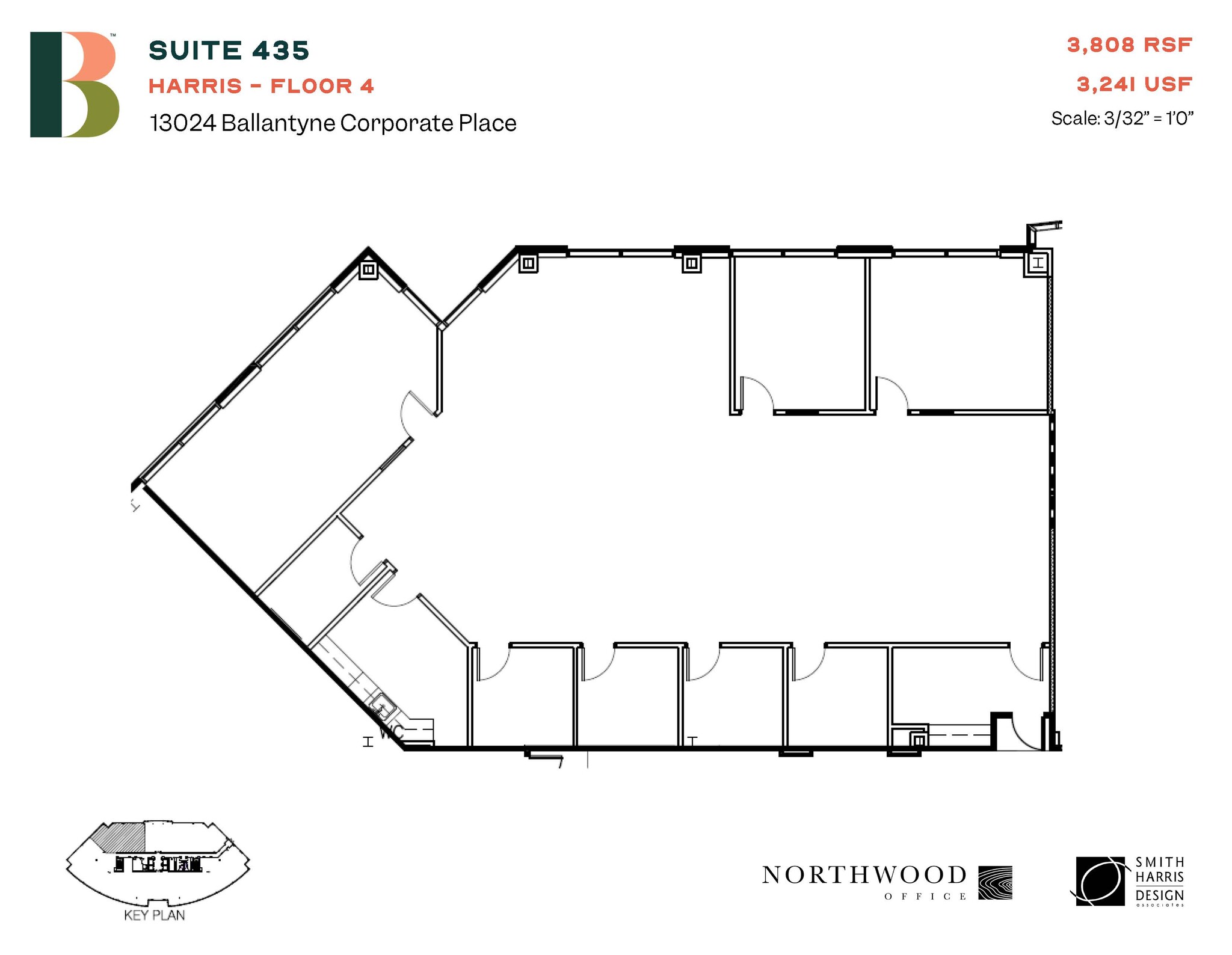 13024 Ballantyne Corporate Pl, Charlotte, NC à louer Plan d’étage– Image 1 sur 1