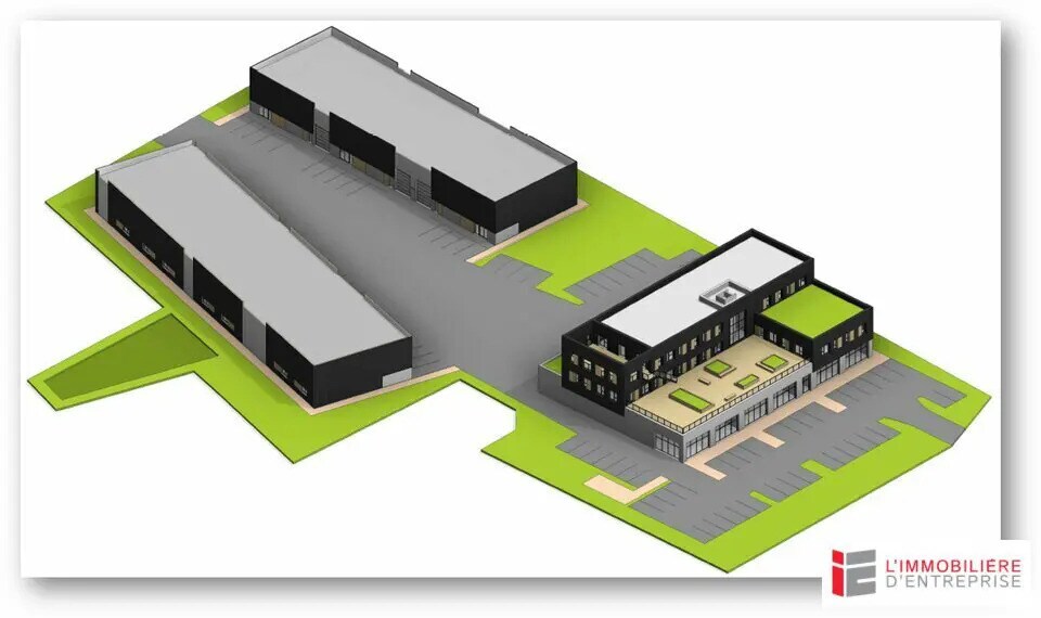 Local d'activités dans La Chapelle-des-Fougeretz à vendre - Photo de l’immeuble – Image 1 sur 3