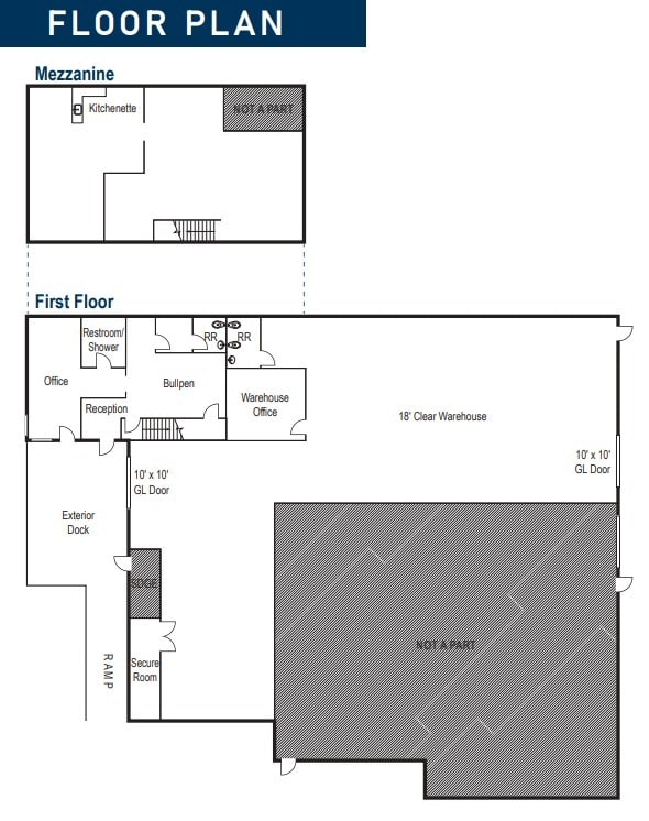 7635-7639 Ronson Rd, San Diego, CA à louer Plan d’étage– Image 1 sur 1