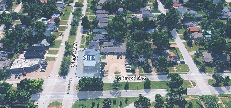1920 N Drexel Blvd, Oklahoma City, OK à louer - Aérien – Image 2 sur 2