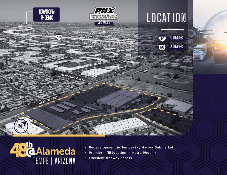 2847 S 48th St, Tempe, AZ à louer - Plan de site – Image 3 sur 3