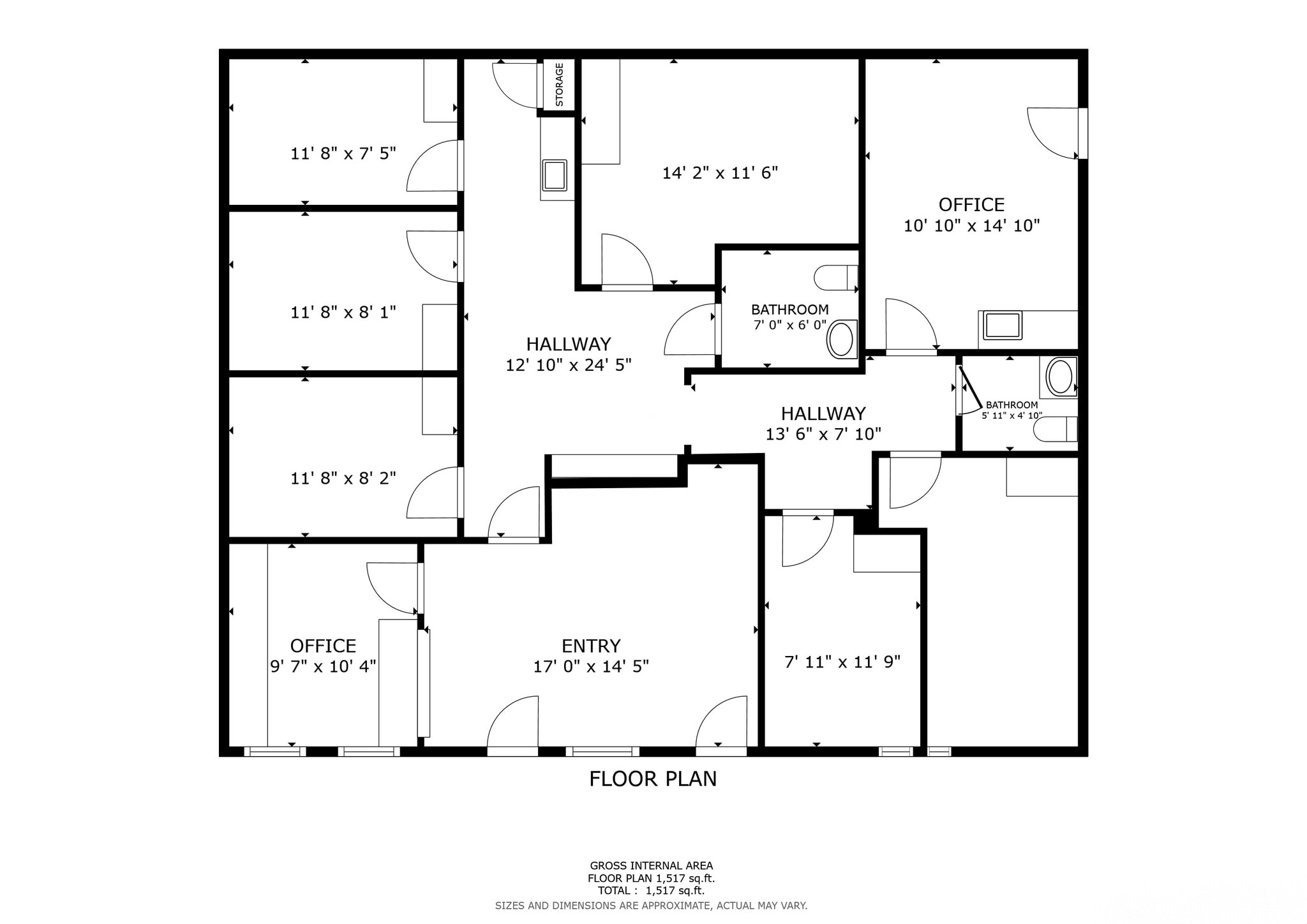 4419 Frontier Trl, Austin, TX à louer Plan d’étage– Image 1 sur 1