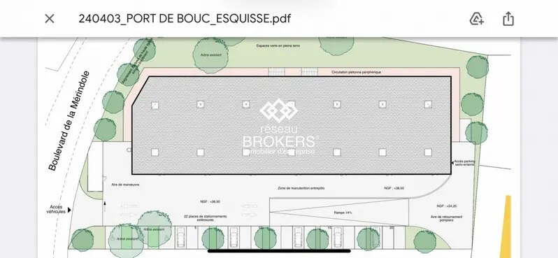 Industriel/Logistique dans Port-de-Bouc à vendre - Plan de site – Image 3 sur 7