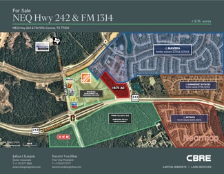 Plus de détails pour NEC 242 & FM 1314, Conroe, TX - Terrain à vendre