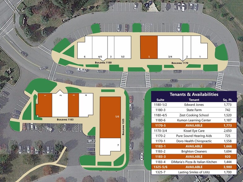 1170 Erbs Quarry Rd, Lititz, PA à louer - Plan de site – Image 2 sur 11