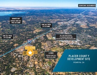 Plus de détails pour West side of Penryn Road ±0.3 miles north of I-80, Penryn, CA - Terrain à vendre