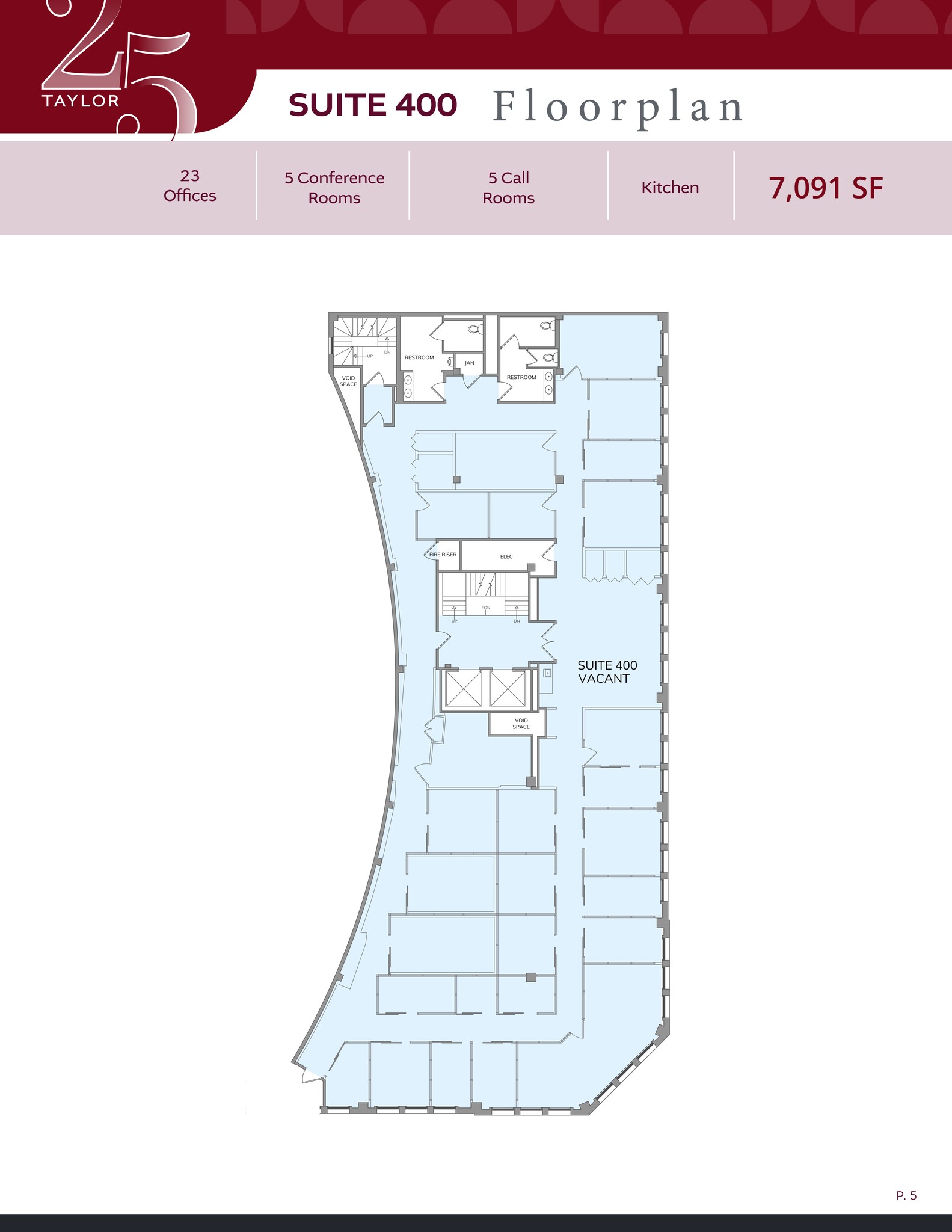 25 Taylor St, San Francisco, CA à louer Plan de site– Image 1 sur 1