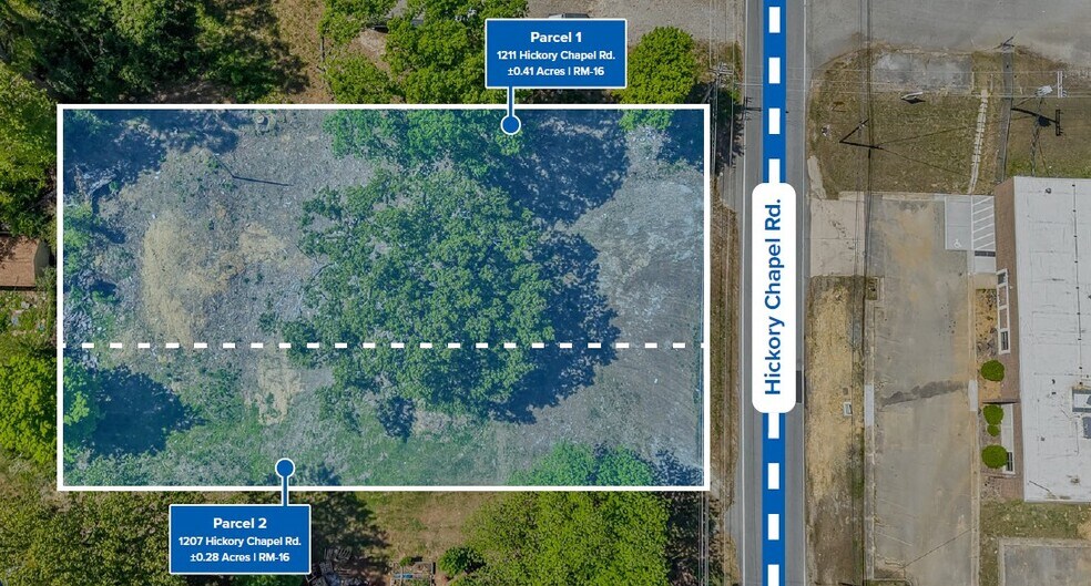 1207-1211 Hickory Chapel Rd, High Point, NC à vendre - Photo principale – Image 1 sur 3