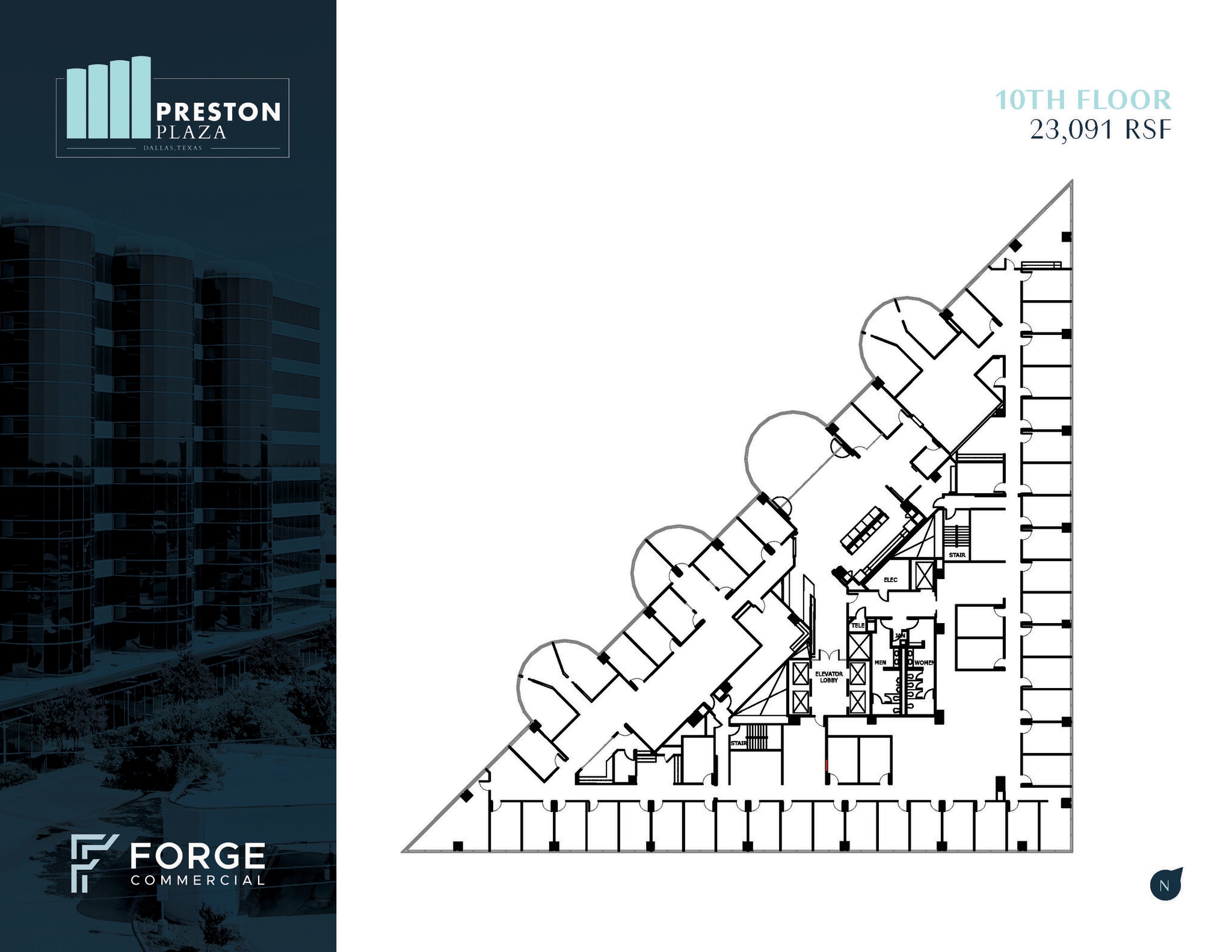 17950 Preston Rd, Dallas, TX à louer Plan d’étage– Image 1 sur 1