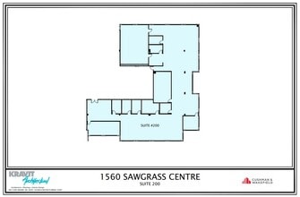 1560 Sawgrass Corporate Pkwy, Sunrise, FL à louer Plan d’étage– Image 1 sur 1