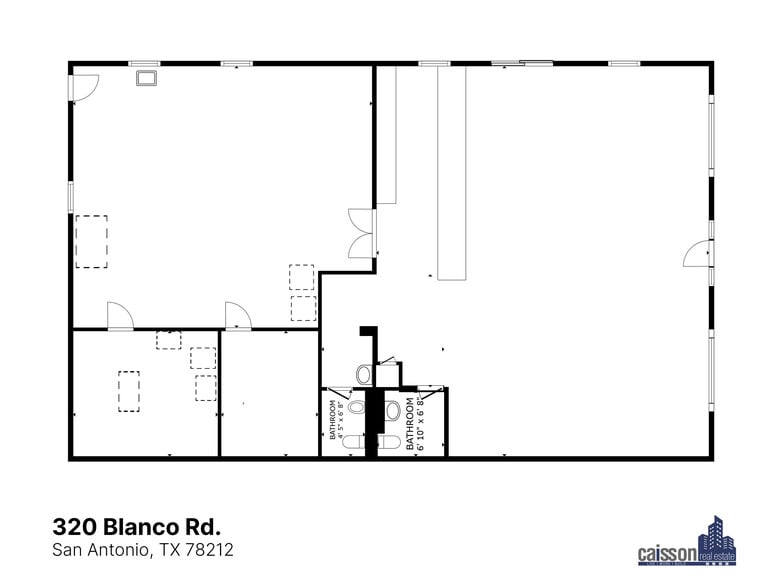 320 Blanco Rd, San Antonio, TX à louer - Plan d’étage – Image 2 sur 5