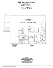 516 Teague St, Greensboro, NC à louer Plan d’étage– Image 2 sur 2