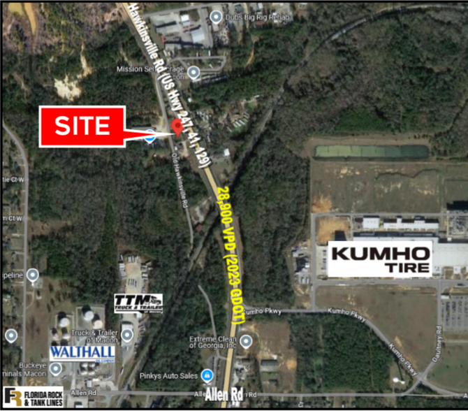 5605 Hawkinsville Rd, Macon-Bibb, GA à vendre - Photo principale – Image 1 sur 1